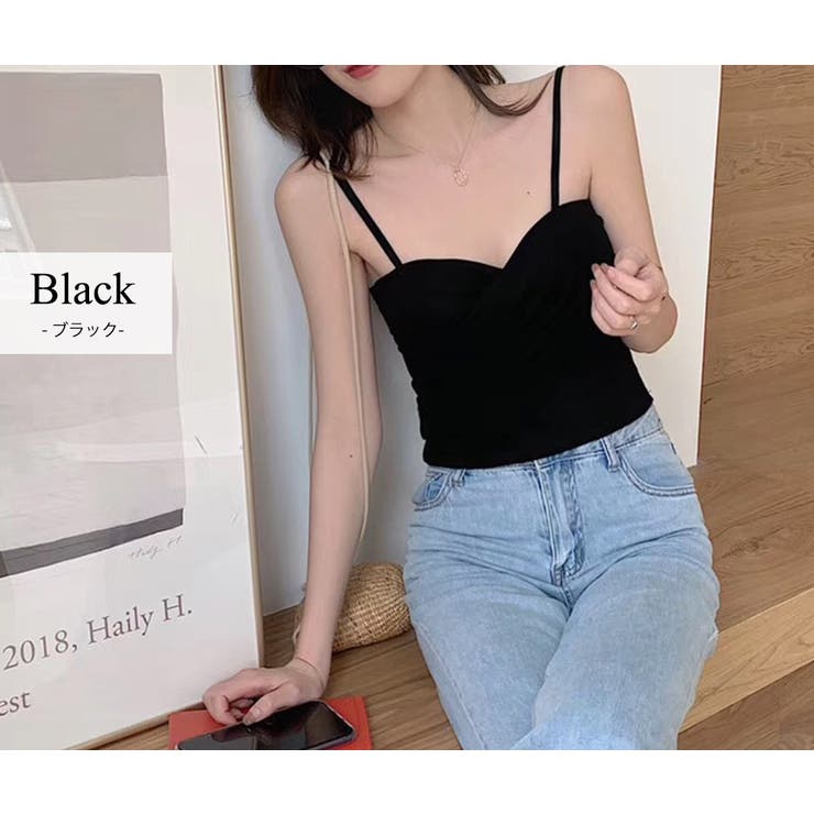 カップ付きキャミソール セクシーランジェリー  ショート丈[品番：TY000005825]｜teddyshop（テディーショップ）のレディースファッション通販｜SHOPLIST（ショップリスト）