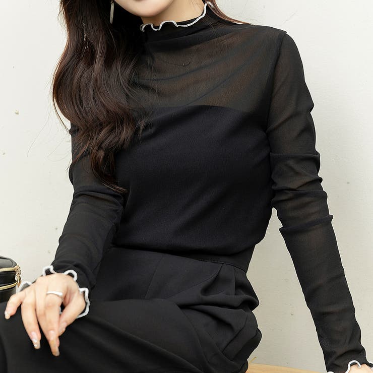 シアートップス 夏服 シースルー | teddyshop | 詳細画像69 