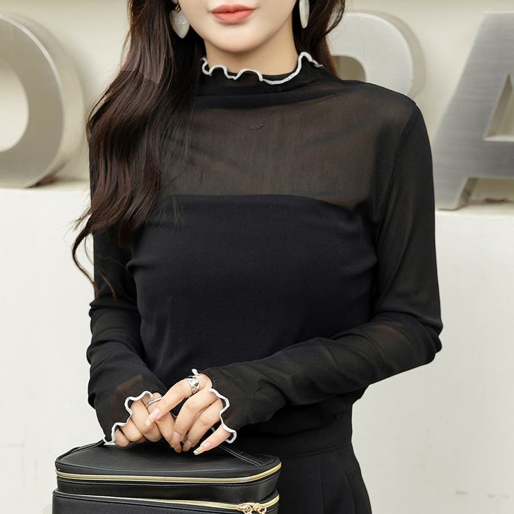 シアートップス 夏服 シースルー | teddyshop | 詳細画像70 