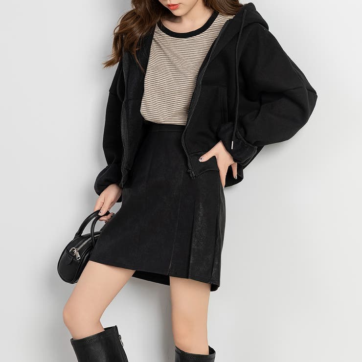 スウェット ジップパーカー オーバーサイズ | teddyshop | 詳細画像26 