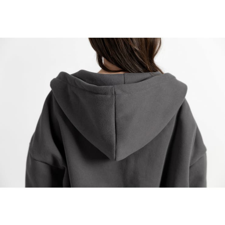 スウェット ジップパーカー オーバーサイズ[品番：TY000006718