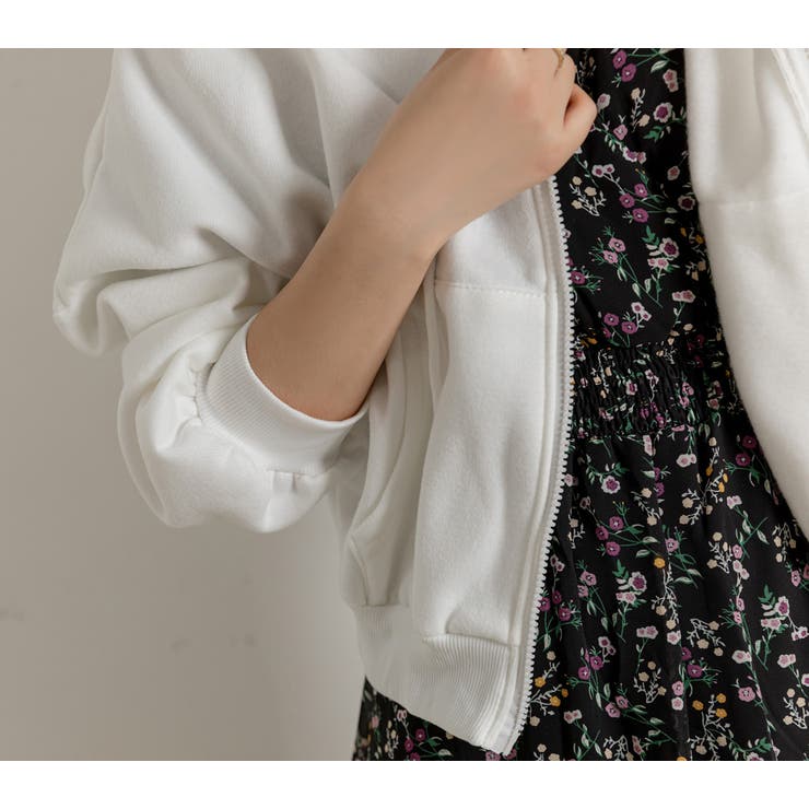 スウェット ジップパーカー オーバーサイズ | teddyshop | 詳細画像48 