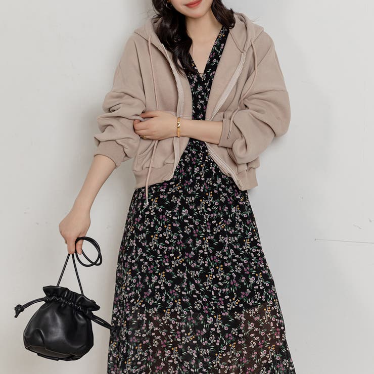 スウェット ジップパーカー オーバーサイズ | teddyshop | 詳細画像51 