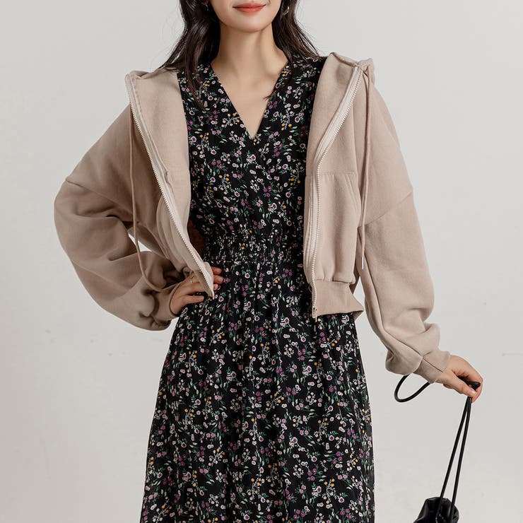 スウェット ジップパーカー オーバーサイズ | teddyshop | 詳細画像52 