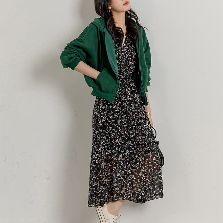 スウェット ジップパーカー オーバーサイズ | teddyshop | 詳細画像56 