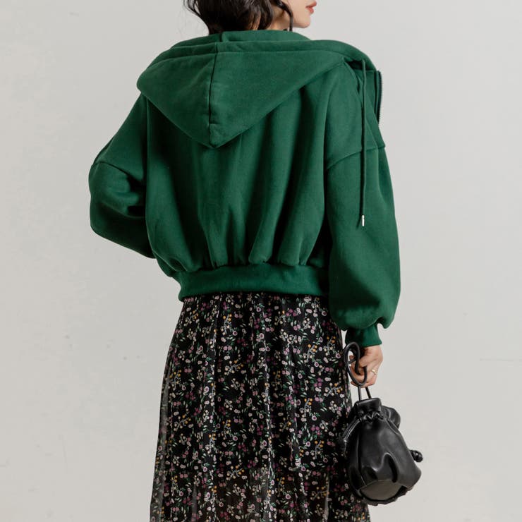 スウェット ジップパーカー オーバーサイズ | teddyshop | 詳細画像57 