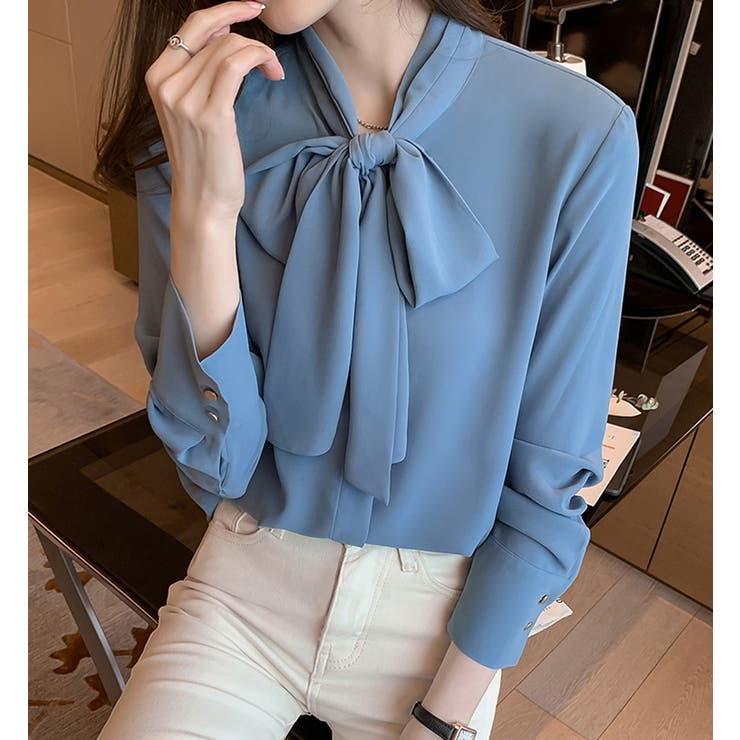 春 ブラウス ボウタイ | teddyshop | 詳細画像15 