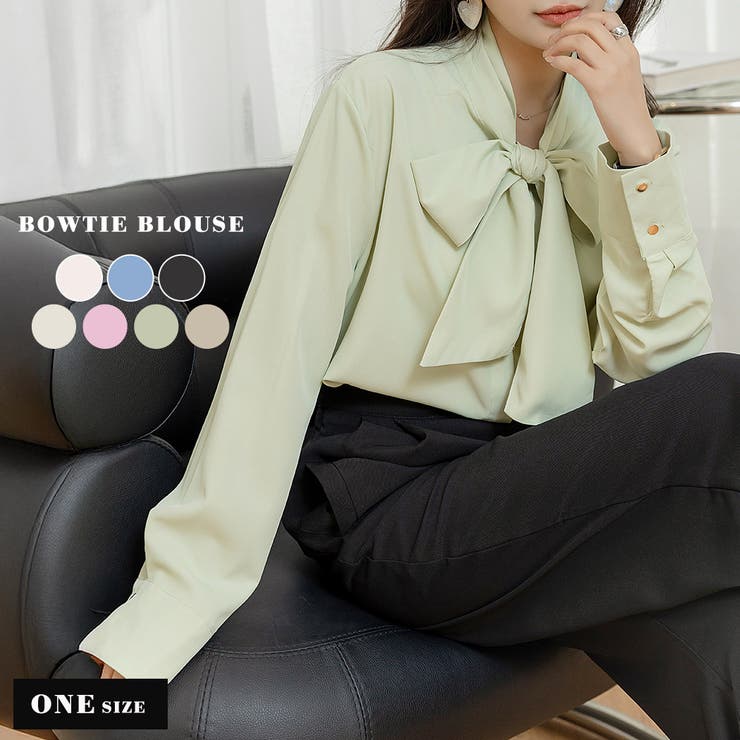 春 ブラウス ボウタイ | teddyshop | 詳細画像2 