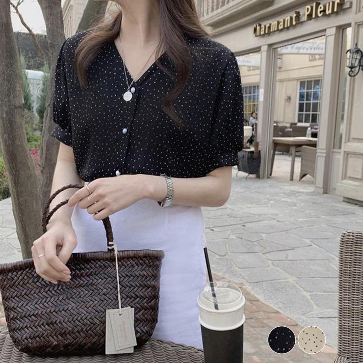 ブラウス 半袖 夏 | teddyshop | 詳細画像1 