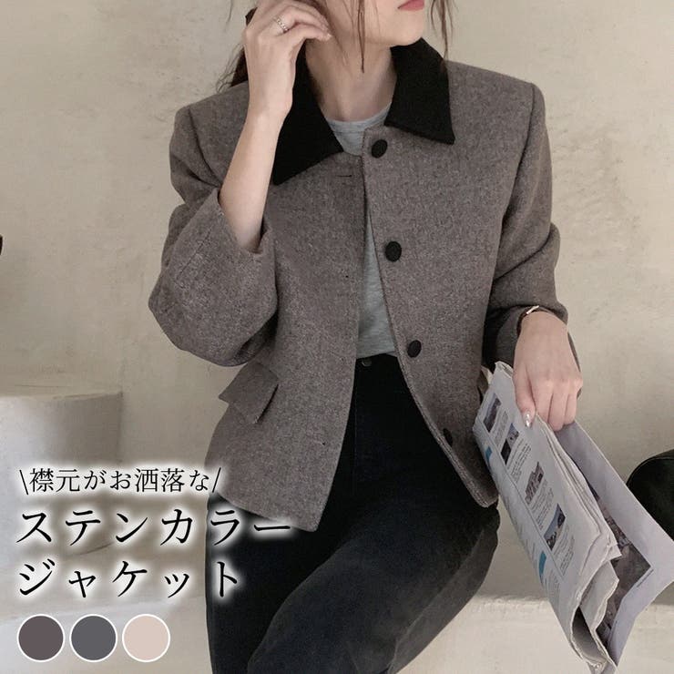 ステンカラー ジャケット  コート[品番：TY000007552]｜teddyshop（テディーショップ）のレディースファッション通販｜SHOPLIST（ショップリスト）