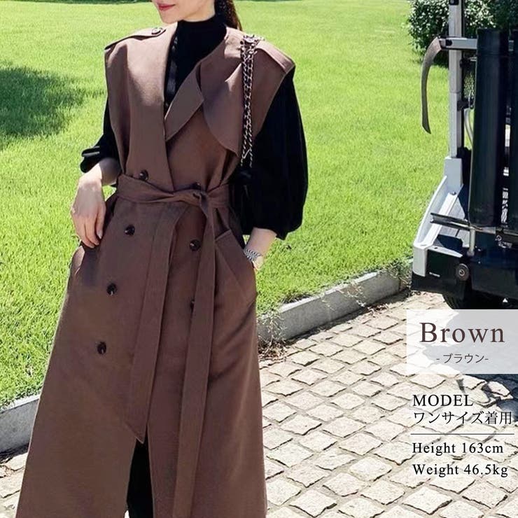 ジレ ロング ノースリーブ | teddyshop | 詳細画像5 