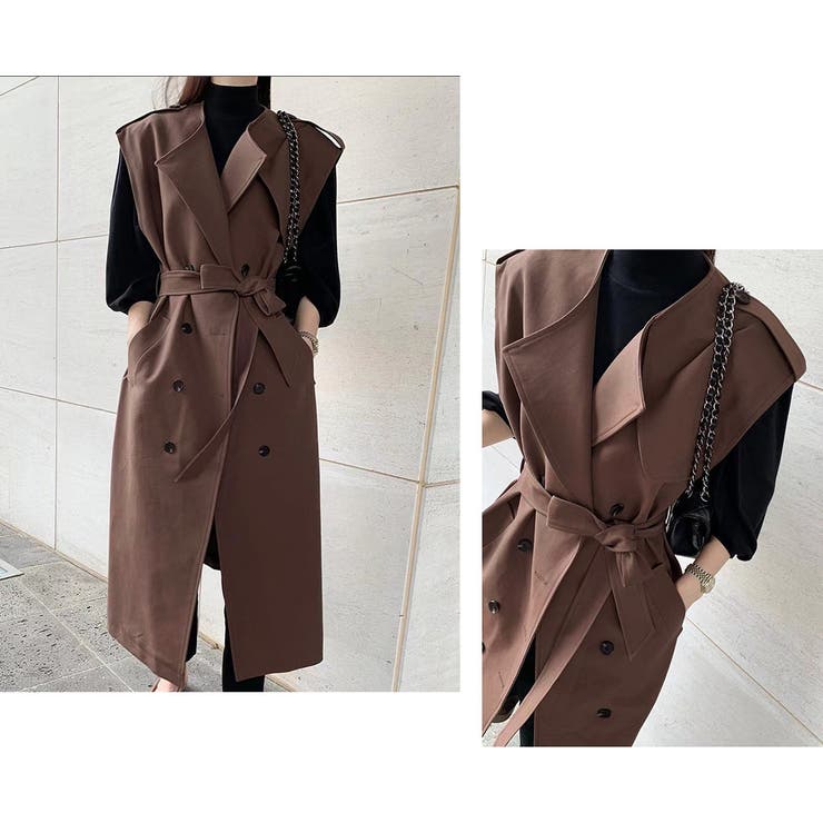 ジレ ロング ノースリーブ | teddyshop | 詳細画像12 