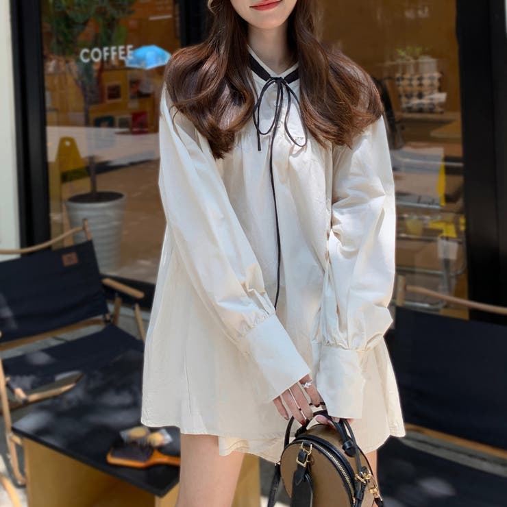 ブラウス トップス ロング丈 | teddyshop | 詳細画像1 