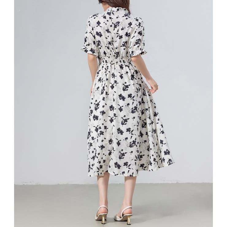 リゾートワンピース ボウタイワンピース Aライン | teddyshop | 詳細画像50 