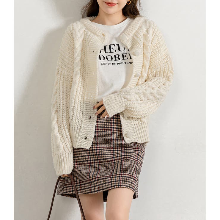 ゆる感 ニットカーデ カーディガン | teddyshop | 詳細画像7 