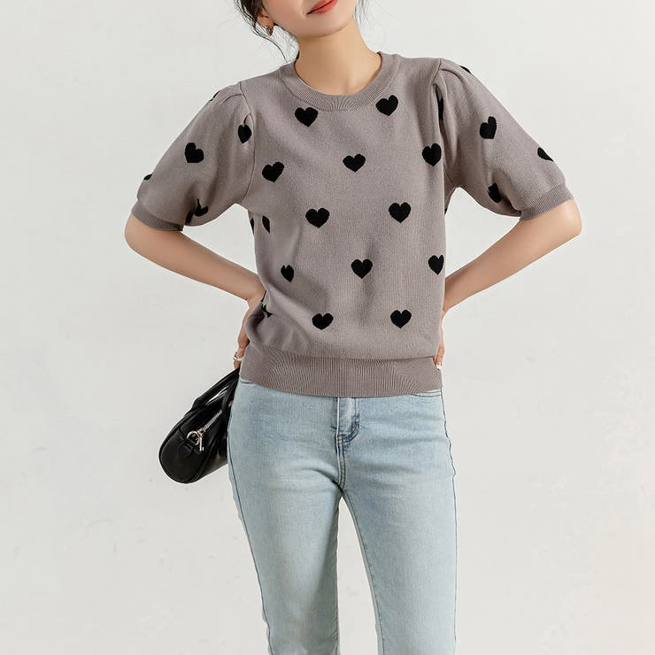 春ニット 半袖 韓国 | teddyshop | 詳細画像16 