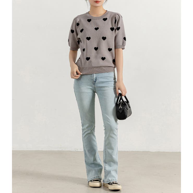 春ニット 半袖 韓国 | teddyshop | 詳細画像18 