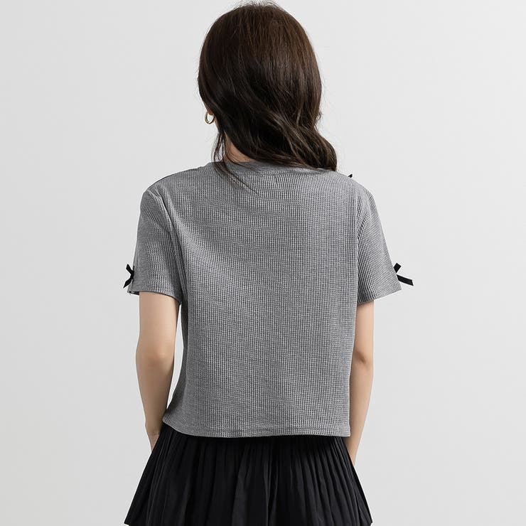 ワッフル生地 Tシャツ レディース | teddyshop | 詳細画像18 