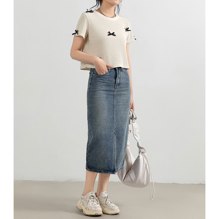 ワッフル生地 Tシャツ レディース | teddyshop | 詳細画像22 