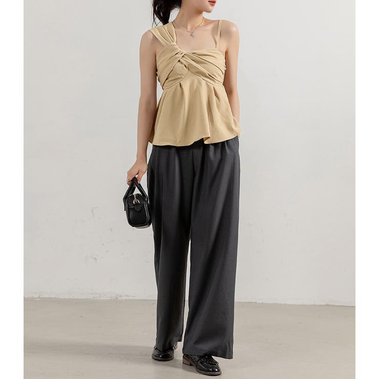 くまぽさま用 日時指定 Bibiy. CHLOE ペプラムビスチェ キャミソール セール 20%OFF】＜セットアップ対応＞ペプラムキャミソール