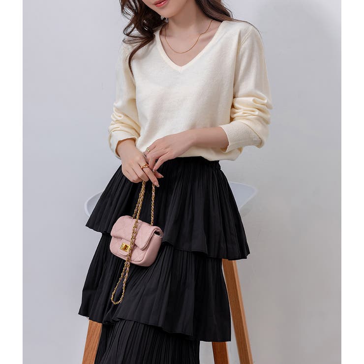 ニット Vネック トップス | teddyshop | 詳細画像11 