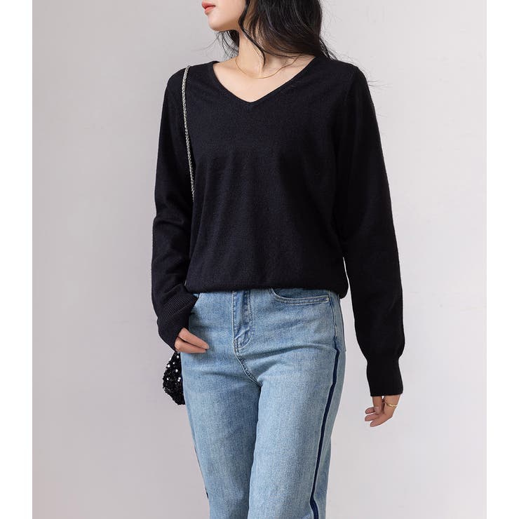 ニット Vネック トップス | teddyshop | 詳細画像16 