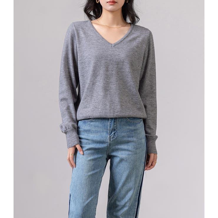 ニット Vネック トップス | teddyshop | 詳細画像21 