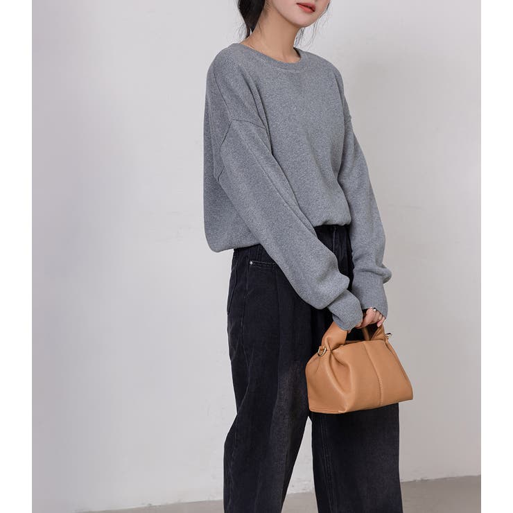 ニット スウェット風 レディース[品番：TY000008719]｜teddyshop