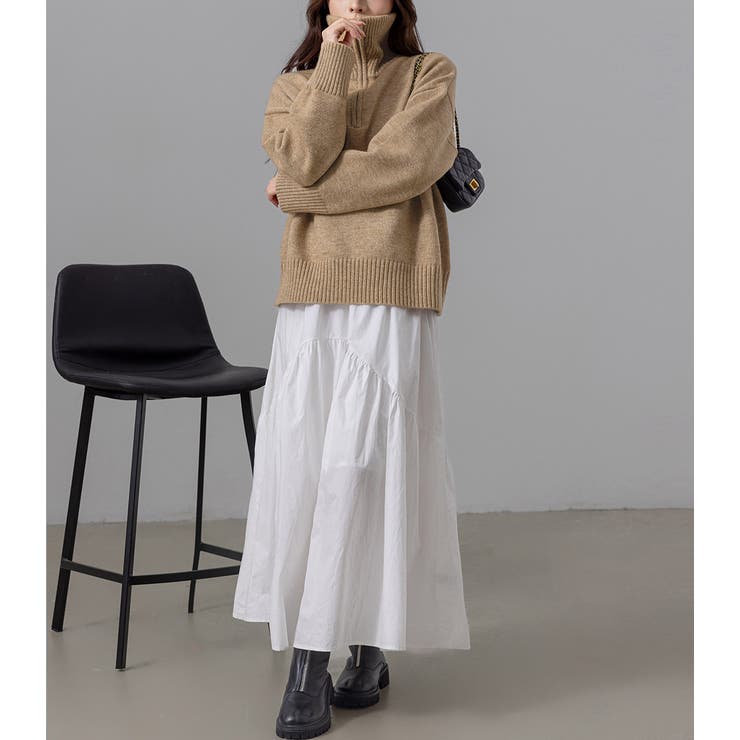 ハーフジップ ニット セーター | teddyshop | 詳細画像25 