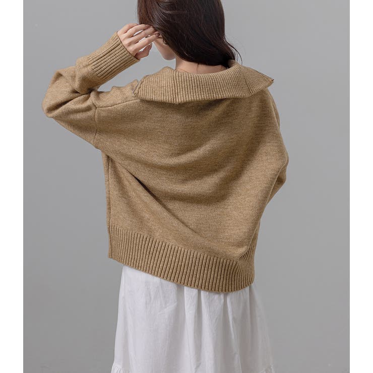 ハーフジップ ニット セーター | teddyshop | 詳細画像26 