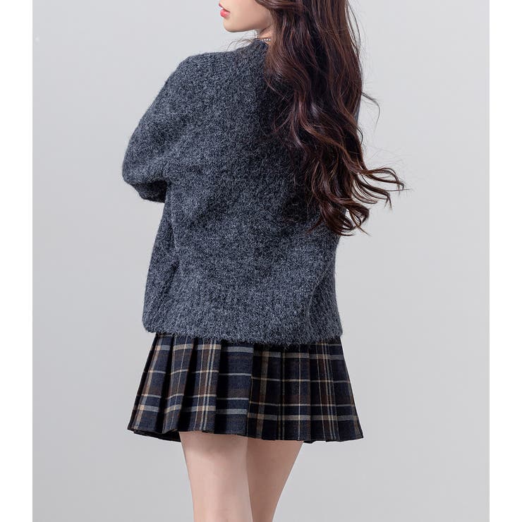 ジャガード ニット リボンモチーフ | teddyshop | 詳細画像20 