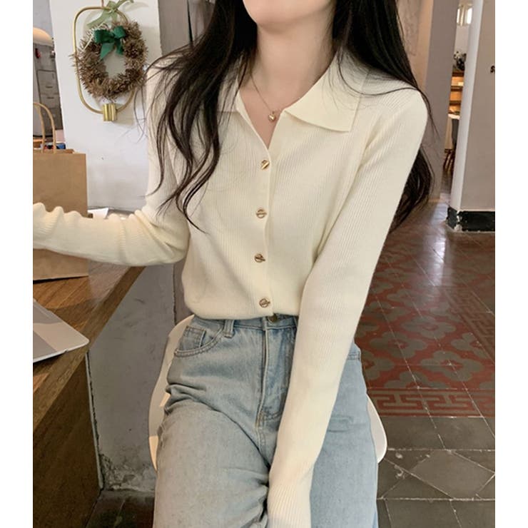 レディース ポロニット トップス | teddyshop | 詳細画像12 