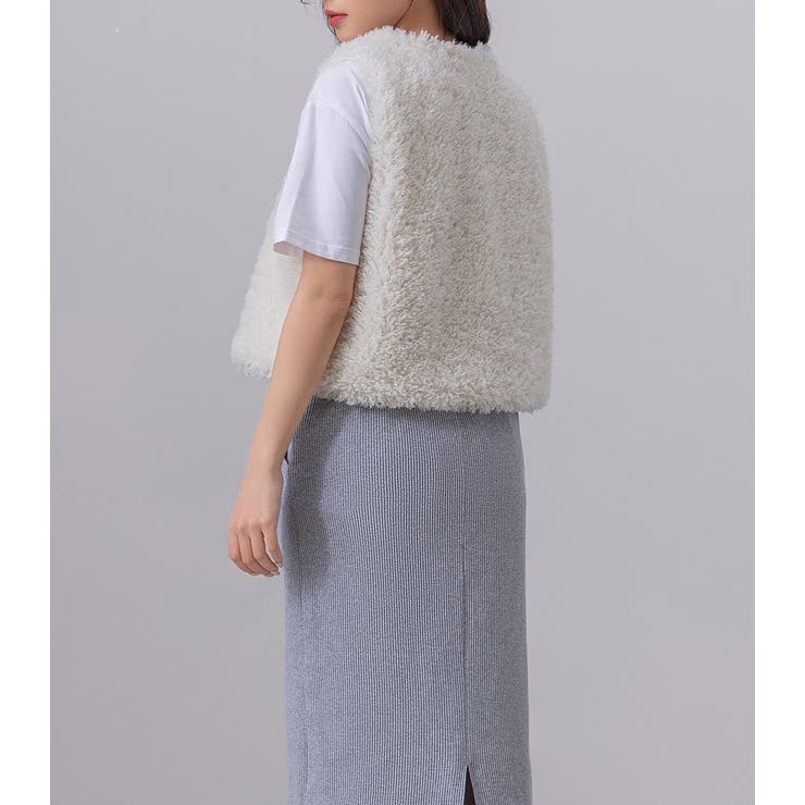 プードルファー ベスト レディース | teddyshop | 詳細画像19 