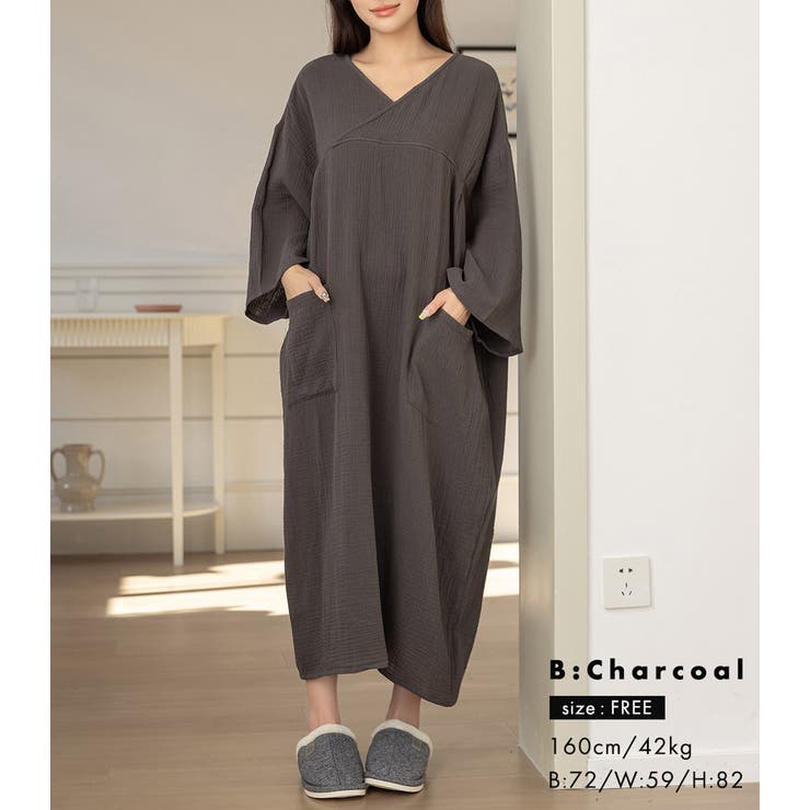 湯上りワンピース ルームウェア パジャマ | teddyshop | 詳細画像51 