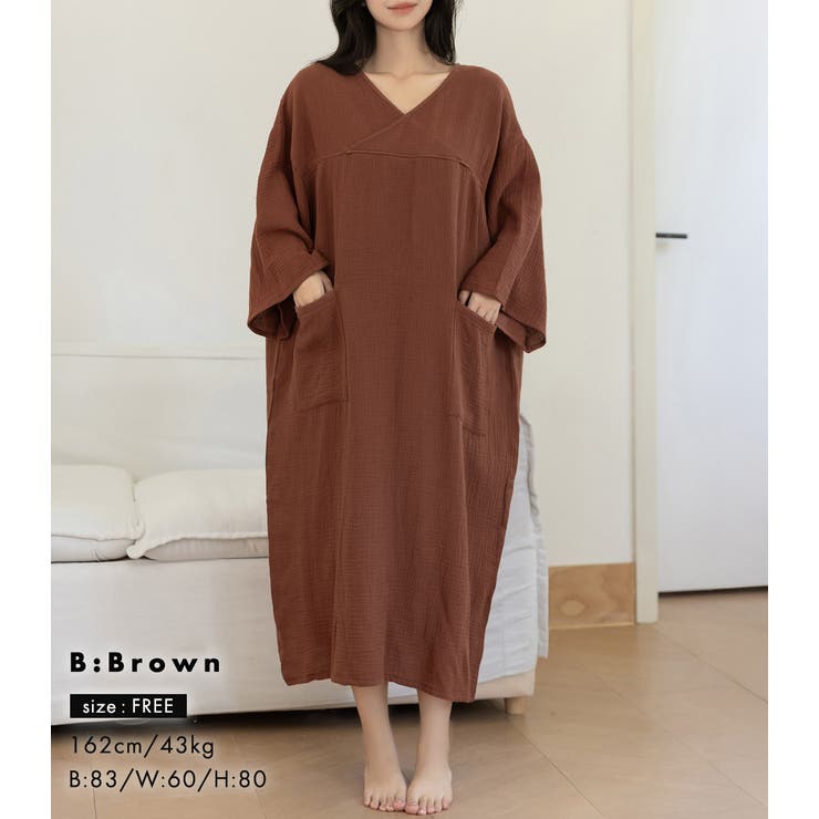 湯上りワンピース ルームウェア パジャマ | teddyshop | 詳細画像63 