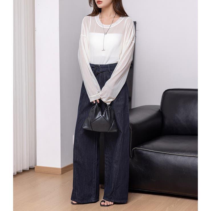 カットソー シアー 長袖 | teddyshop | 詳細画像12 