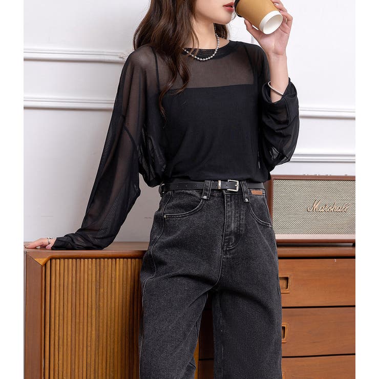 カットソー シアー 長袖 | teddyshop | 詳細画像14 