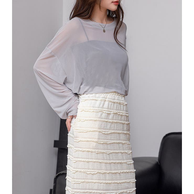 カットソー シアー 長袖 | teddyshop | 詳細画像21 