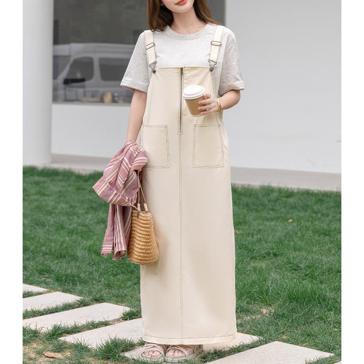 ジャンパースカート レディース マキシ丈 | teddyshop | 詳細画像21 