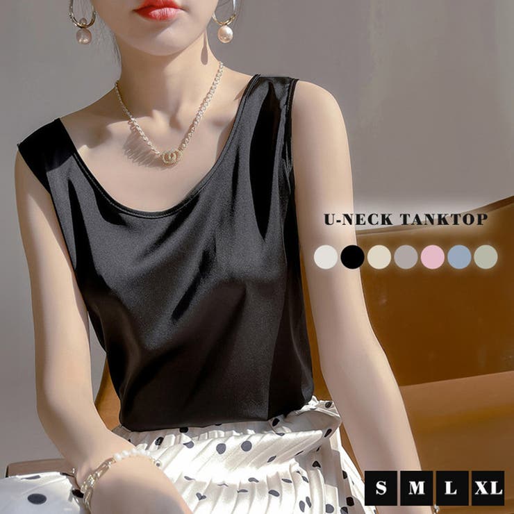 タンクトップ レディース Uネック | teddyshop | 詳細画像2 