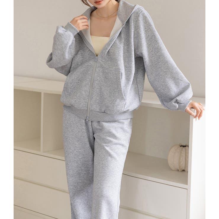 「コーデに迷った時はこれ」パーカー セットアップ レディース | teddyshop | 詳細画像10 