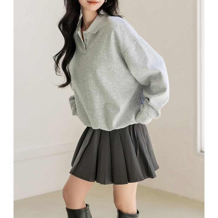 「襟変えで別服」 スウェット ポロ | teddyshop | 詳細画像15 