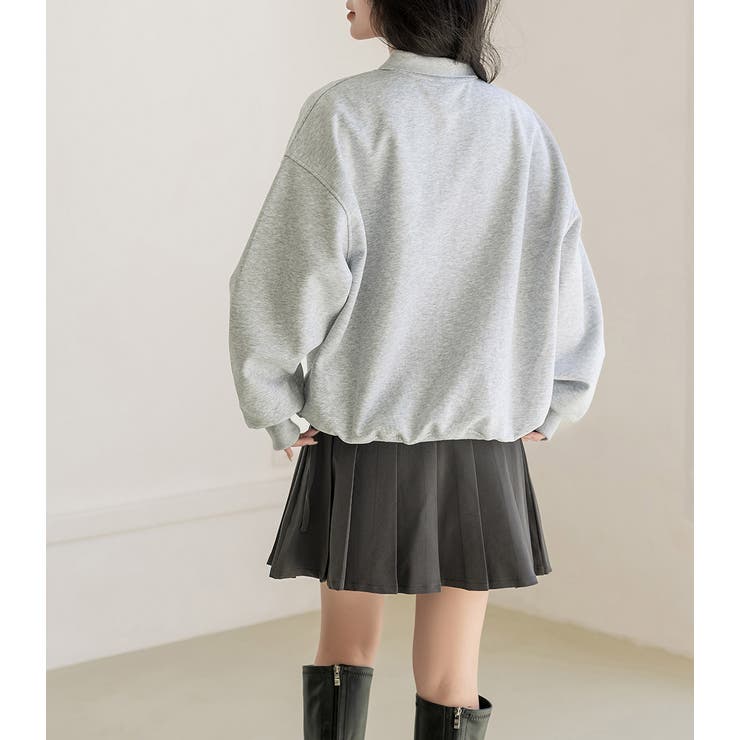 「襟変えで別服」 スウェット ポロ | teddyshop | 詳細画像18 