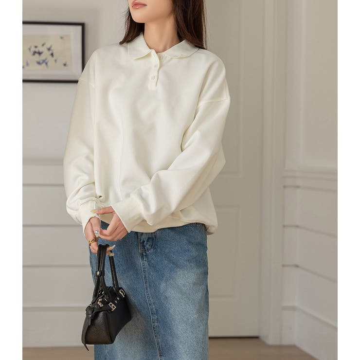 「襟変えで別服」 スウェット ポロ | teddyshop | 詳細画像26 