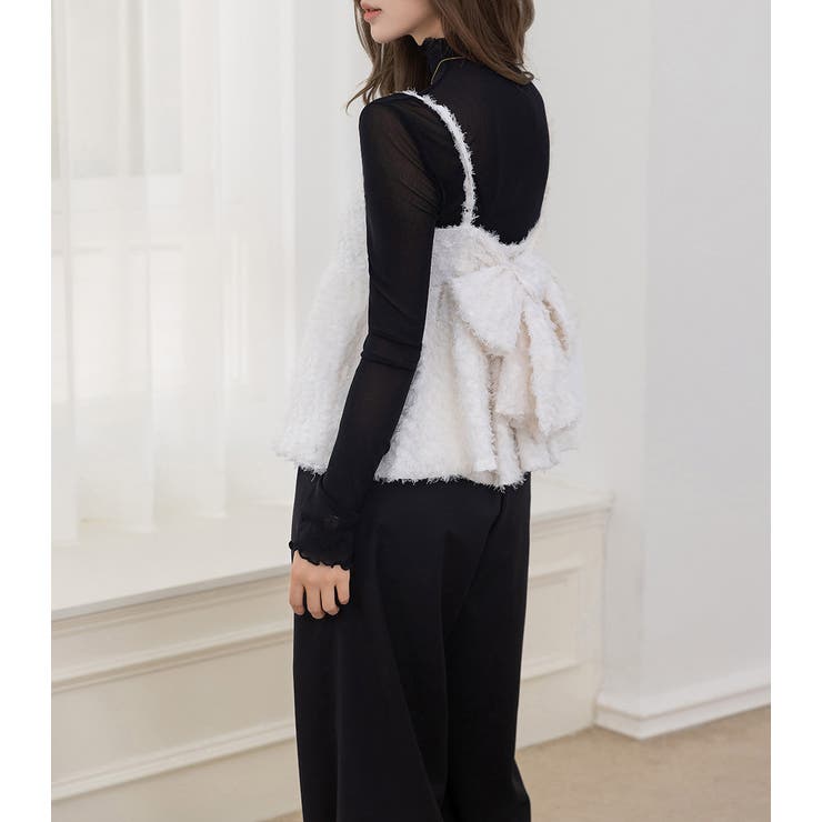 キャミソール ジャガード 全2色 | teddyshop | 詳細画像10 