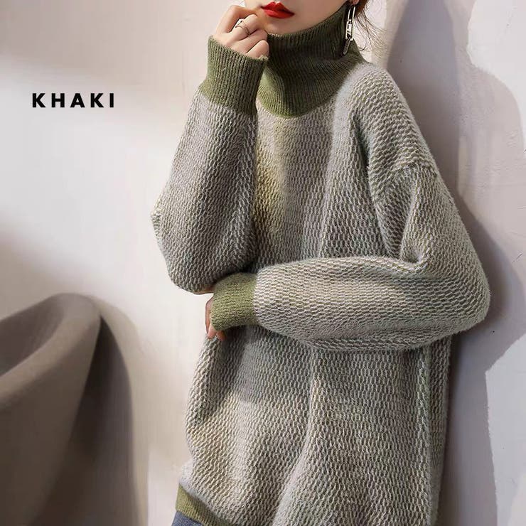 「首元あったかニット」ニット レディース 全3色 | teddyshop | 詳細画像11 