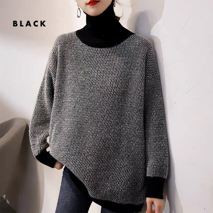 「首元あったかニット」ニット レディース 全3色 | teddyshop | 詳細画像8 