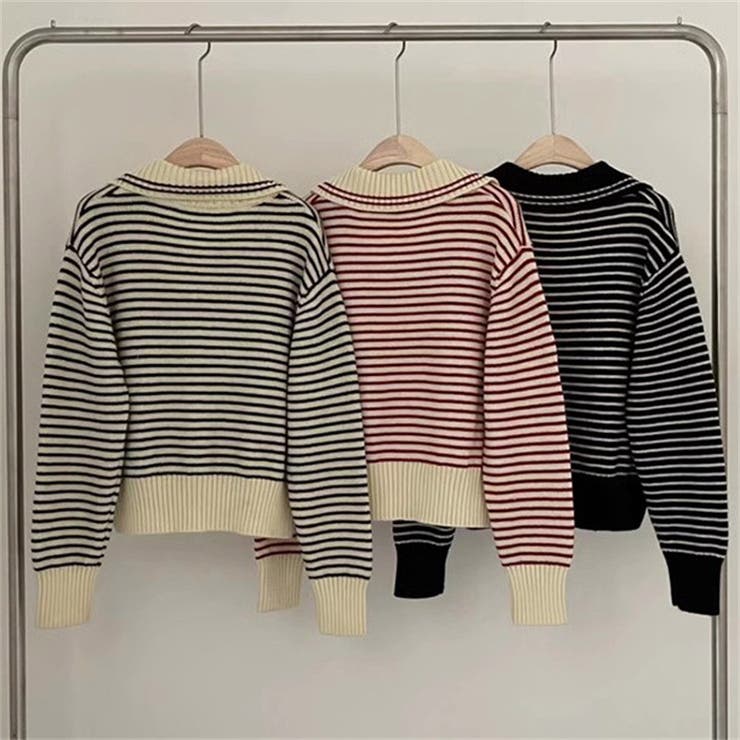 「スキッパーで小顔見せ」ニット スキッパー レディース | teddyshop | 詳細画像26 