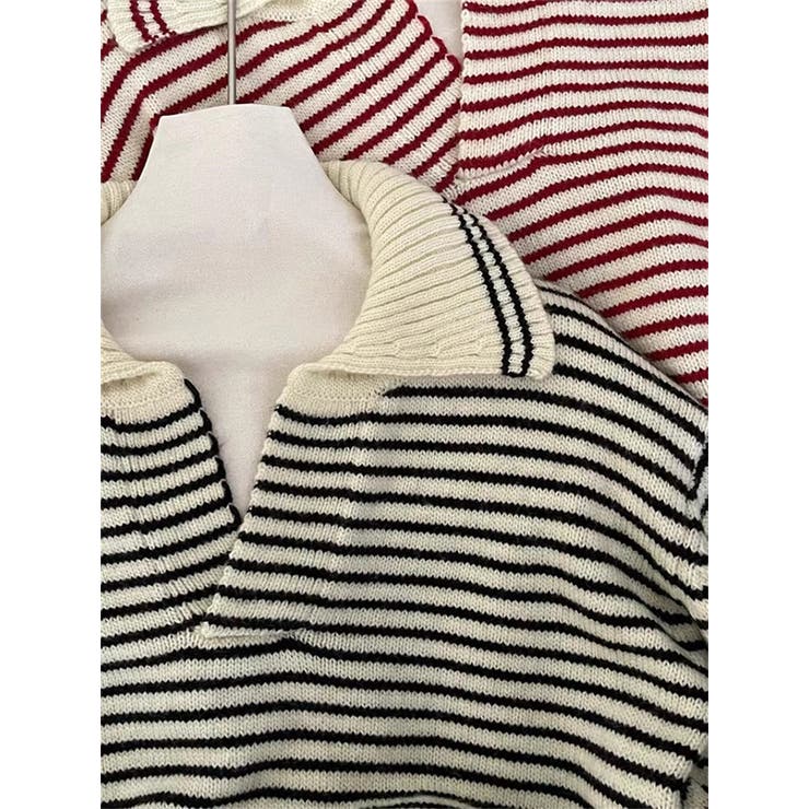 「スキッパーで小顔見せ」ニット スキッパー レディース | teddyshop | 詳細画像28 