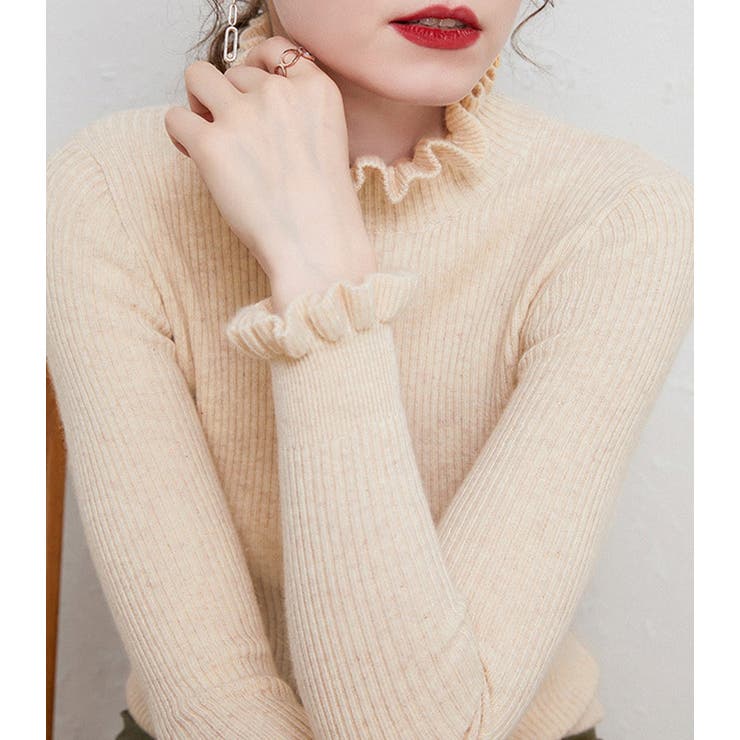 リブニット トップス 全7色 | teddyshop | 詳細画像20 